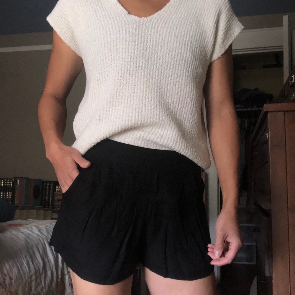 Black shorts